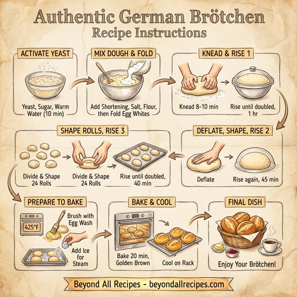 Authentic German Brötchen instructions