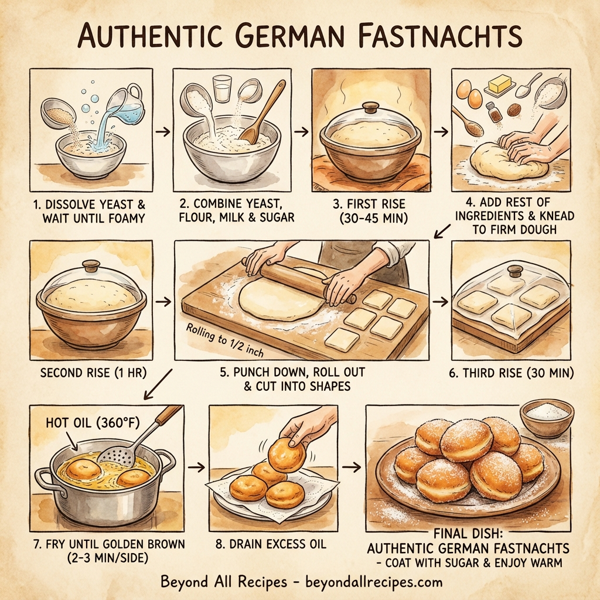 Authentic German Fastnachts instructions