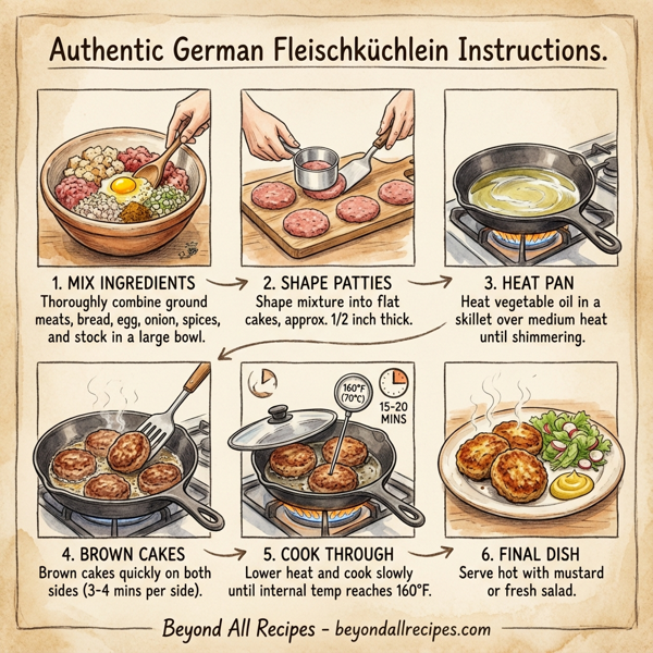 Authentic German Fleischküchlein instructions