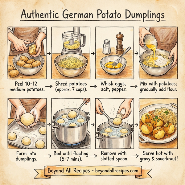 Authentic German Potato Dumplings instructions