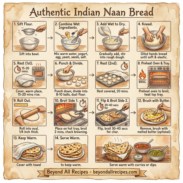 Authentic Indian Naan Bread instructions