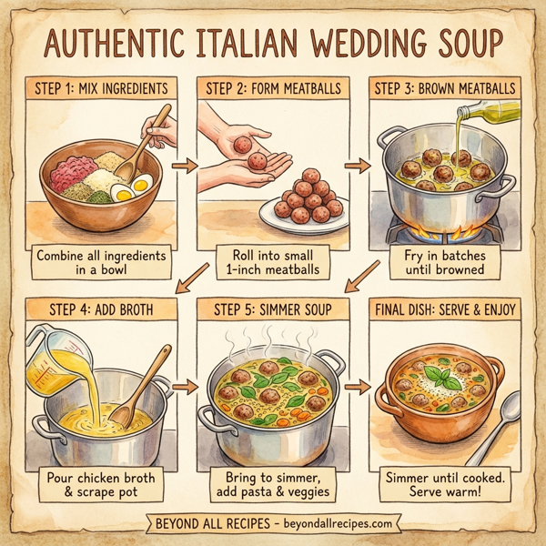 Authentic Italian Wedding Soup instructions