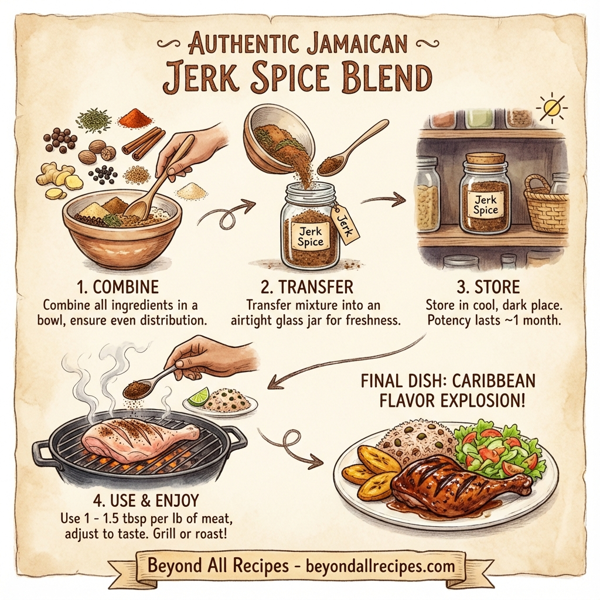 Authentic Jamaican Jerk Spice Blend instructions
