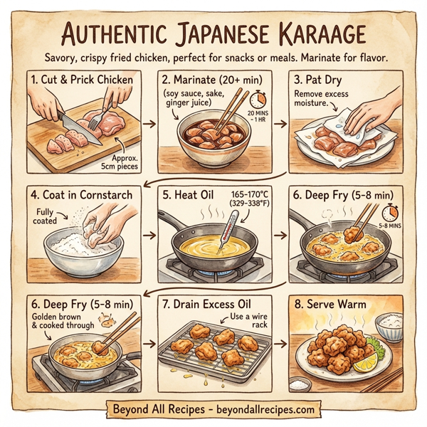 Authentic Japanese Karaage instructions