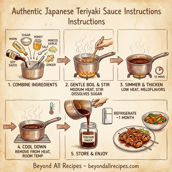 Authentic Japanese Teriyaki Sauce instructions