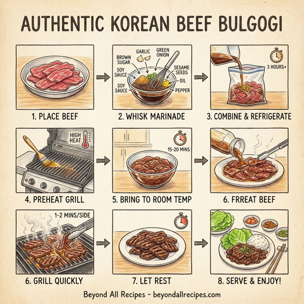 Authentic Korean Beef Bulgogi instructions