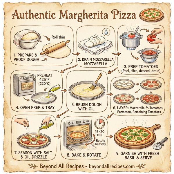 Authentic Margherita Pizza instructions
