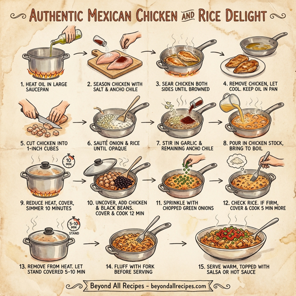 Authentic Mexican Chicken and Rice Delight instructions