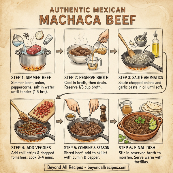 Authentic Mexican Machaca Beef instructions