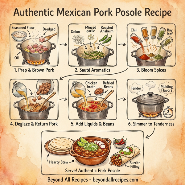 Authentic Mexican Pork Posole instructions