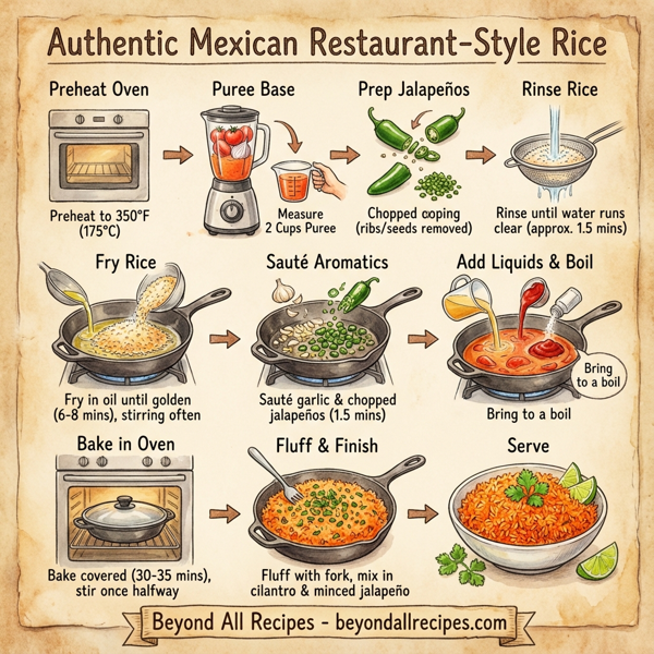 Authentic Mexican Restaurant-Style Rice instructions