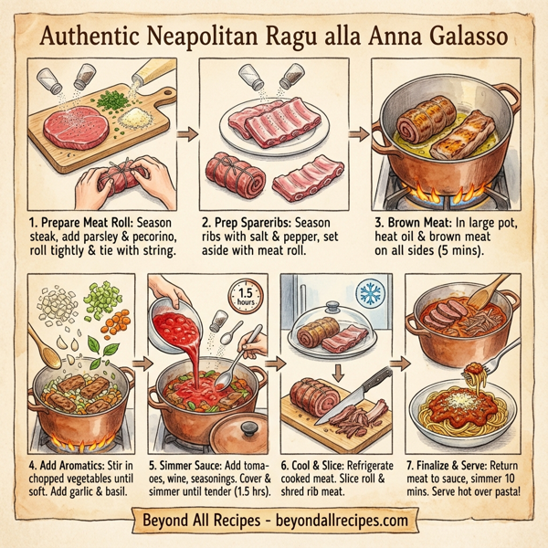 Authentic Neapolitan Ragu alla Anna Galasso instructions