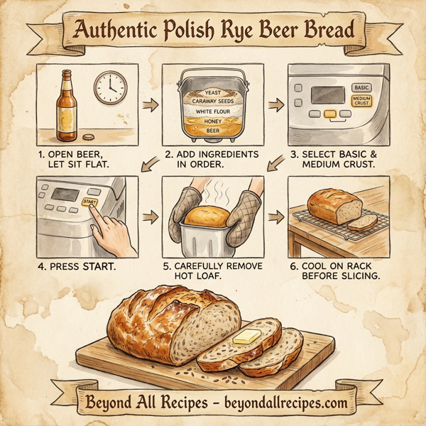 Authentic Polish Rye Beer Bread instructions