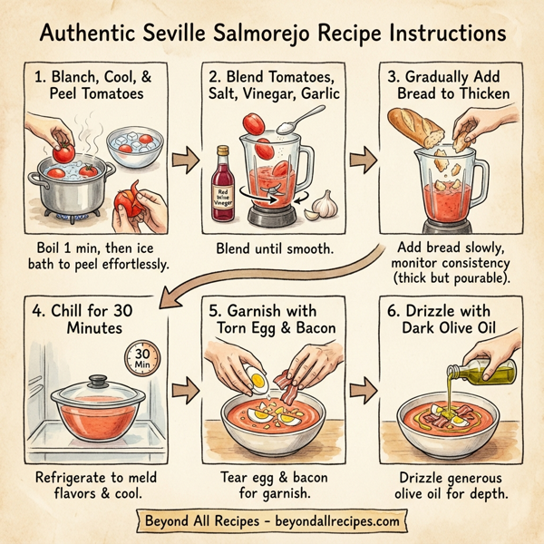 Authentic Seville Salmorejo instructions