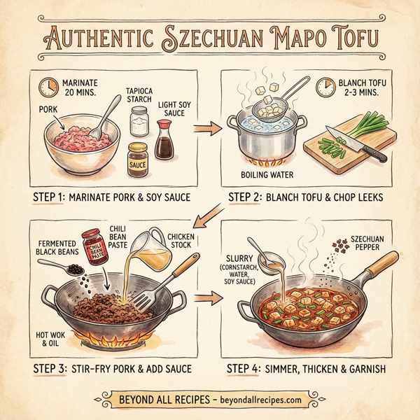 Authentic Szechuan Mapo Tofu instructions