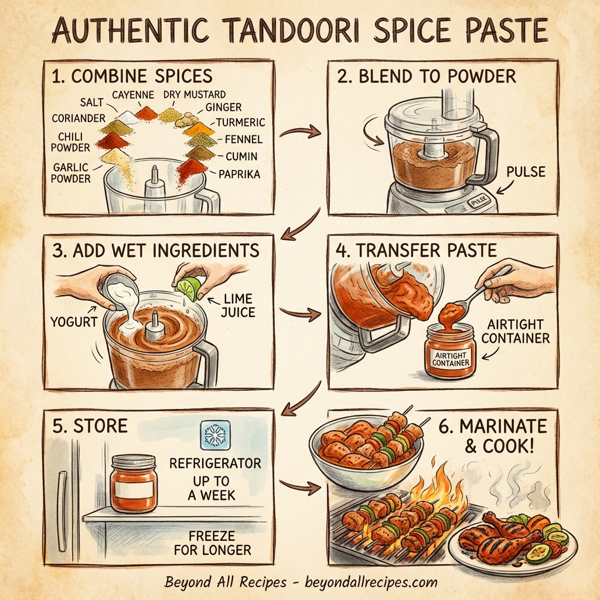 Authentic Tandoori Spice Paste instructions
