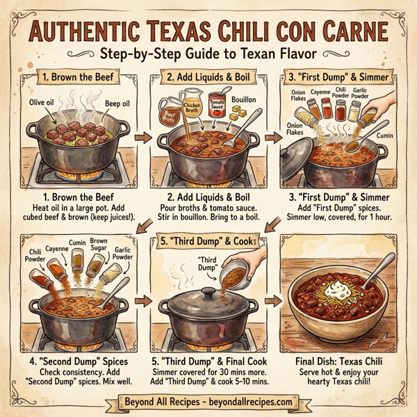 Authentic Texas Chili Con Carne instructions