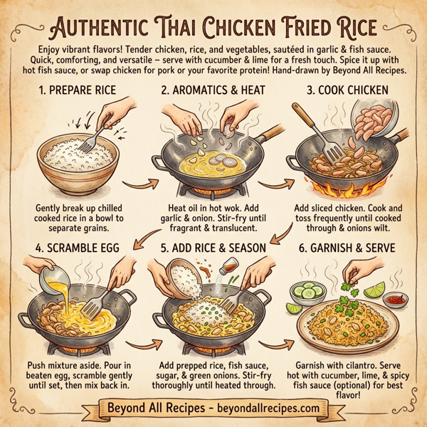 Authentic Thai Chicken Fried Rice instructions