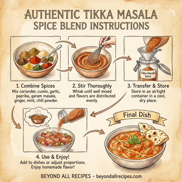 Authentic Tikka Masala Spice Blend instructions