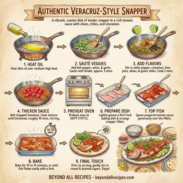Authentic Veracruz-Style Snapper instructions