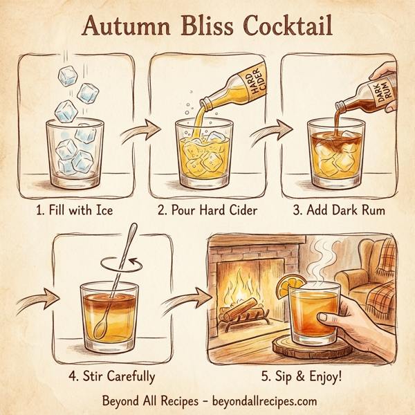 Autumn Bliss Cocktail instructions