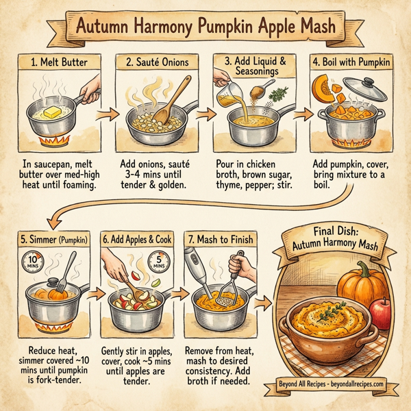 Autumn Harmony Pumpkin Apple Mash instructions