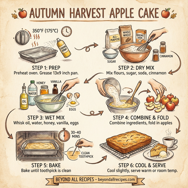 Autumn Harvest Apple Cake instructions