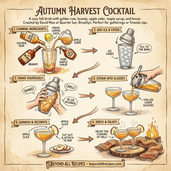 Autumn Harvest Cocktail instructions