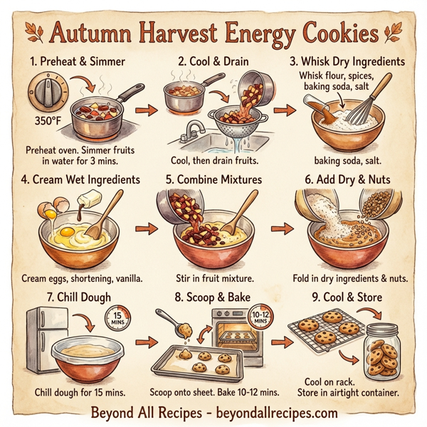 Autumn Harvest Energy Cookies instructions