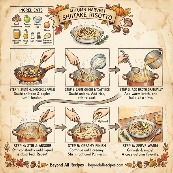 Autumn Harvest Shiitake Risotto instructions