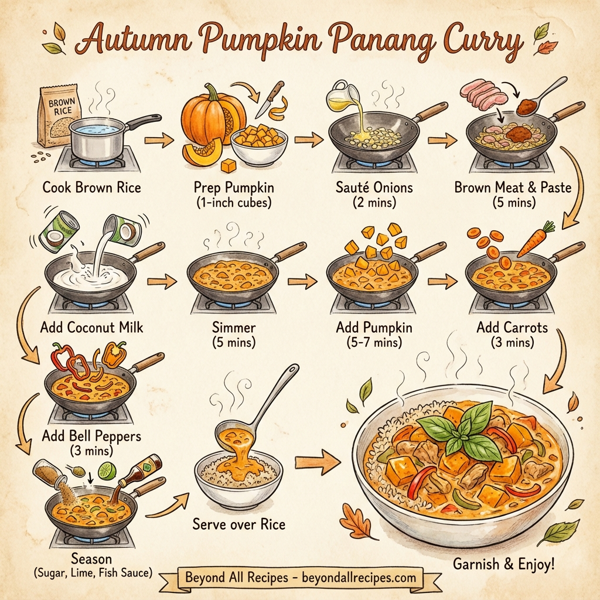 Autumn Pumpkin Panang Curry instructions