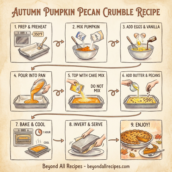 Autumn Pumpkin Pecan Crumble instructions