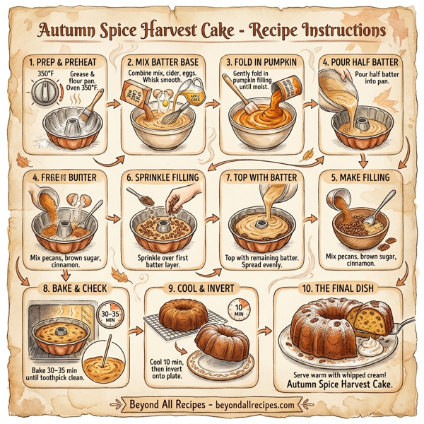 Autumn Spice Harvest Cake instructions
