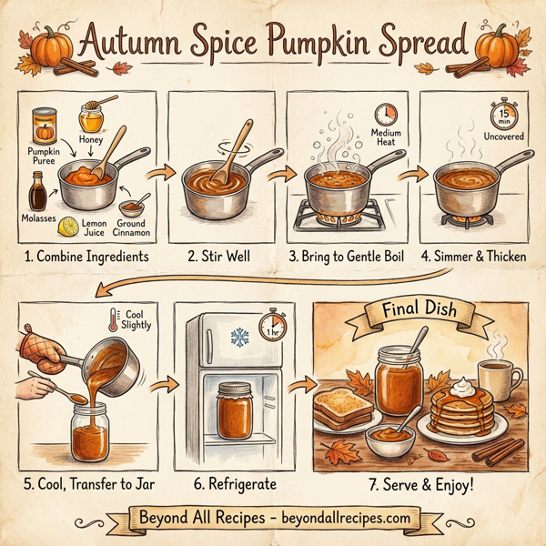 Autumn Spice Pumpkin Spread instructions