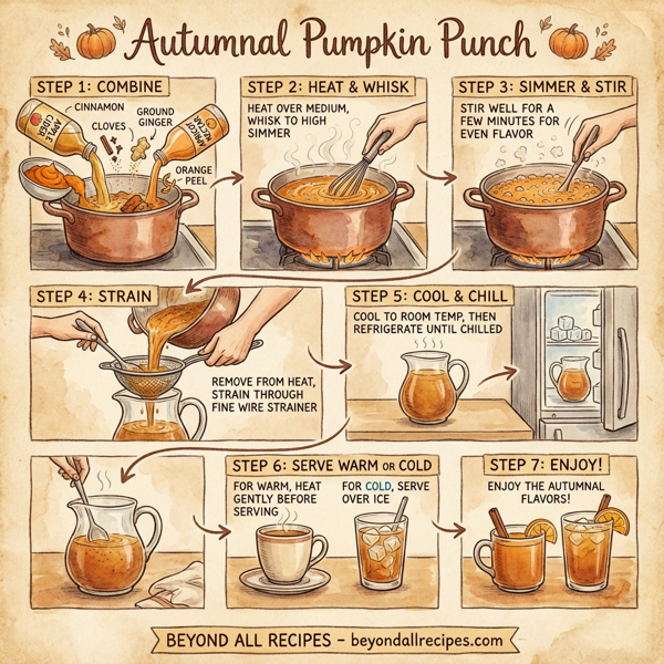 Autumnal Pumpkin Punch instructions