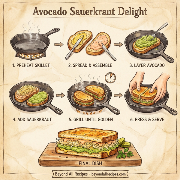 Avocado Sauerkraut Delight instructions