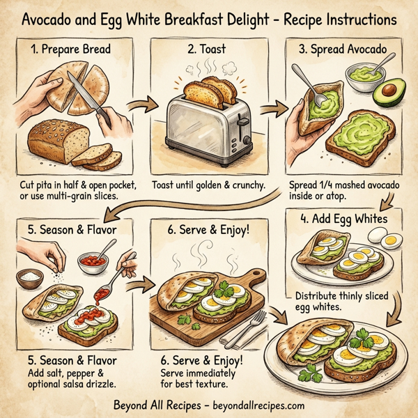 Avocado and Egg White Breakfast Delight instructions