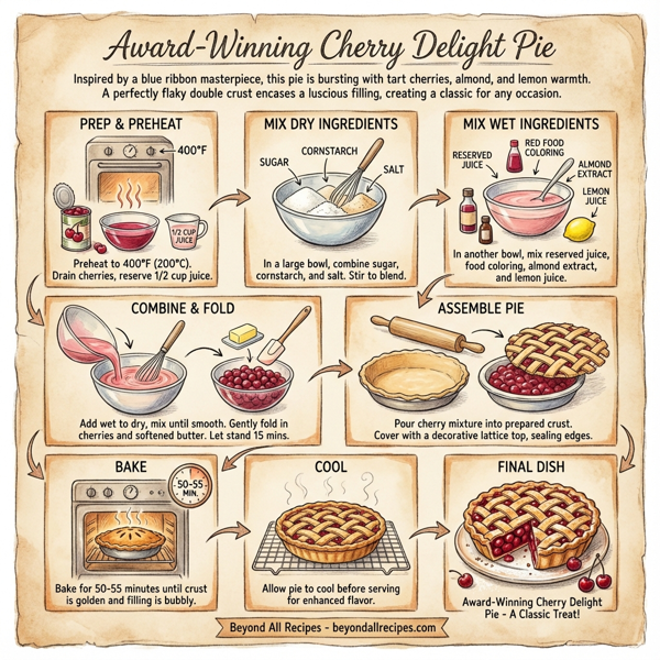Award-Winning Cherry Delight Pie instructions