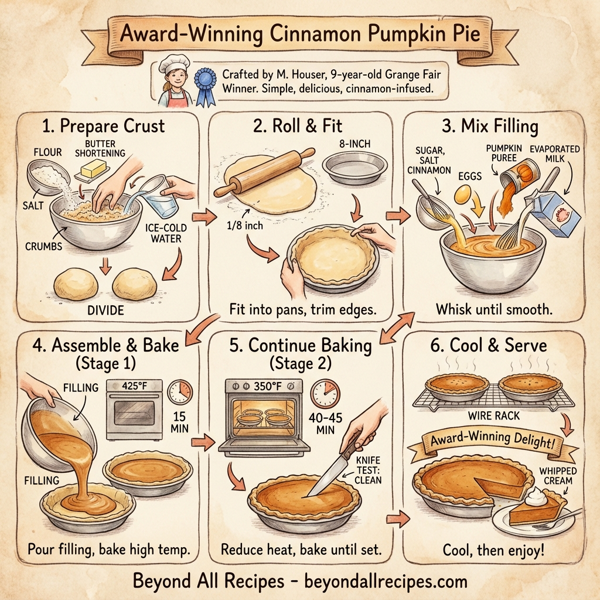 Award-Winning Cinnamon Pumpkin Pie instructions