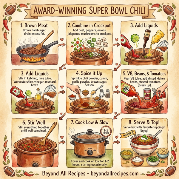 Award-Winning Super Bowl Chili instructions