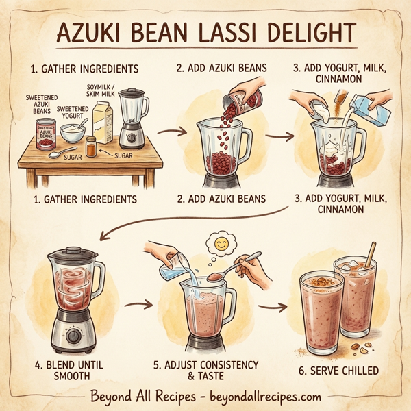 Azuki Bean Lassi Delight instructions