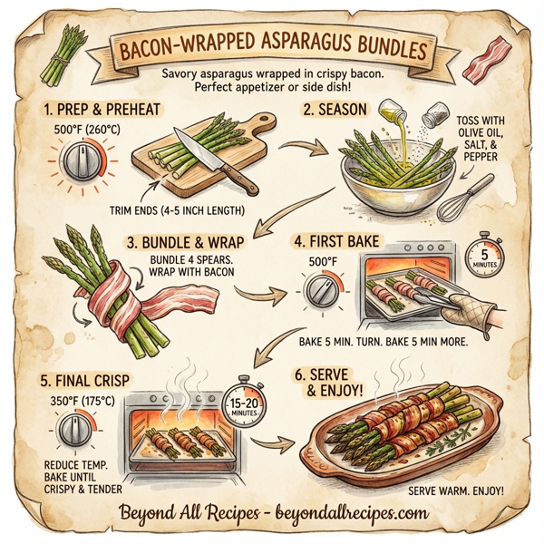 Bacon-Wrapped Asparagus Bundles instructions