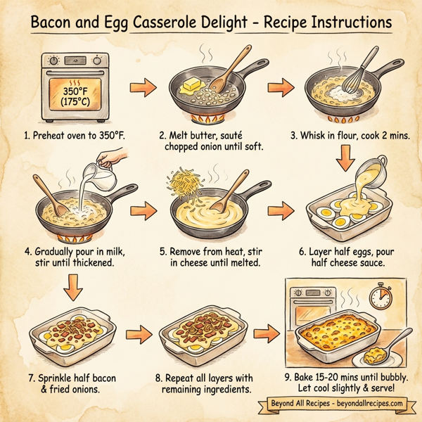 Bacon and Egg Casserole Delight instructions