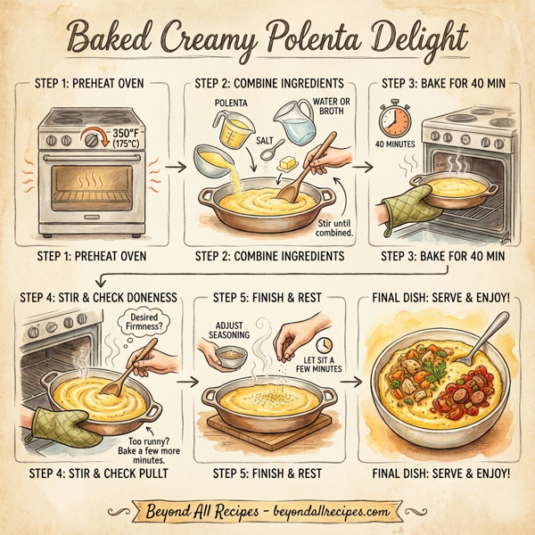 Baked Creamy Polenta Delight instructions