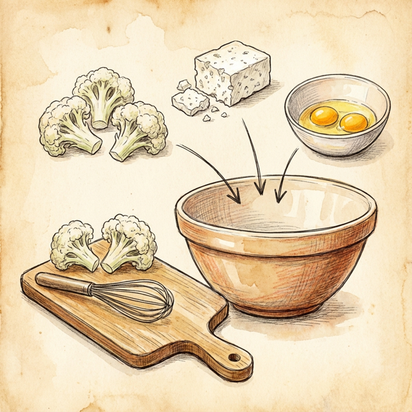 Baked Feta Cauliflower Delight instructions