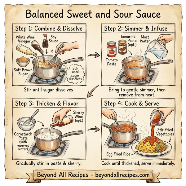 Balanced Sweet and Sour Sauce instructions