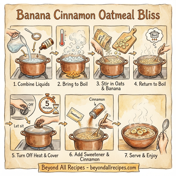 Banana Cinnamon Oatmeal Bliss instructions