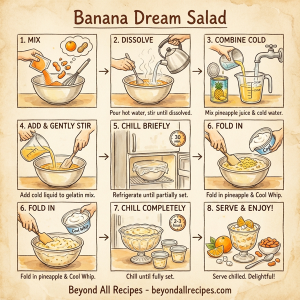 Banana Dream Salad instructions