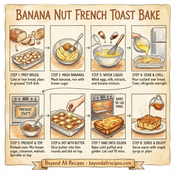 Banana Nut French Toast Bake instructions