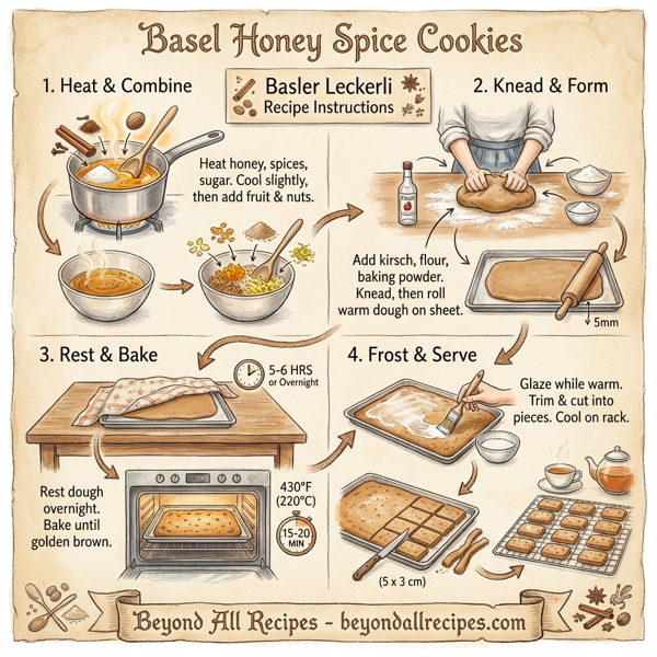 Basel Honey Spice Cookies instructions